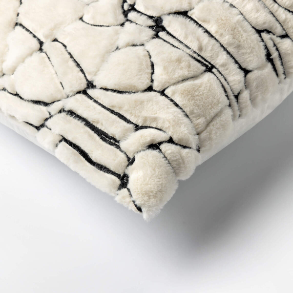 Dutch Decor Kissenhülle 'Rodin' 45 x 45 cm Tofu - Beige